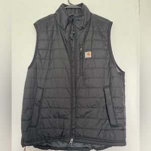 MENS CARHARTT PUFFER VEST SIZE L